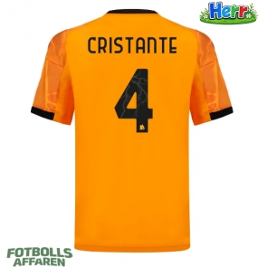 AS Roma Bryan Cristante #4 Bortatröja 2025-26 Kortärmad